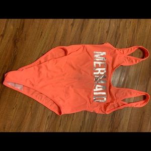 Orange bathing suit Pretty little thing